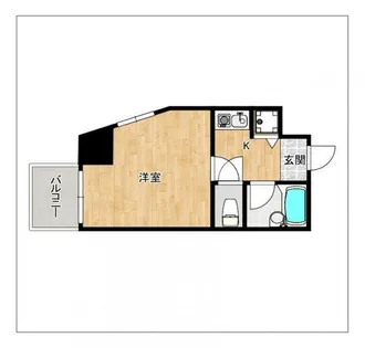 ダイナコート平尾山荘通り【1階】の間取り