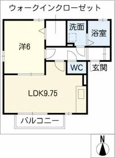 コート・マルカ【1階】の間取り