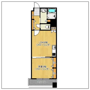 ディー・ウイングタワー【9階】の間取り