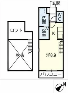 itm suehiro【2階】の間取り