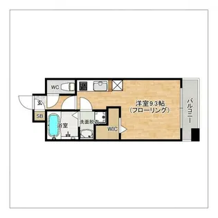 LIBTH吉塚II【303号室】の間取り