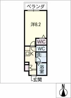 Maison西高蔵East【4階】の間取り