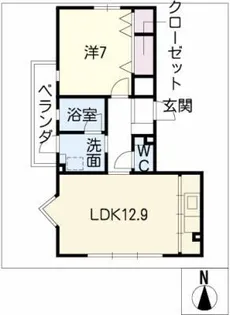 Pleasant【2階】の間取り