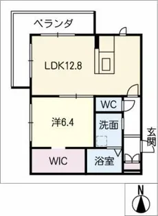 メゾン苑椿【2階】の間取り