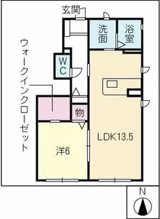 Gran vest【1階】の間取り