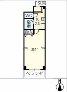 パブリックサイド71【1階】の間取り