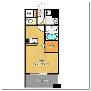 エンクレスト博多駅南STREET【9階】の間取り