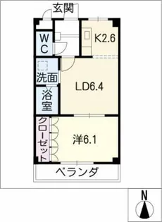 Glorious 88【1階】の間取り