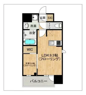 セントリビエ香椎駅前【6階】の間取り