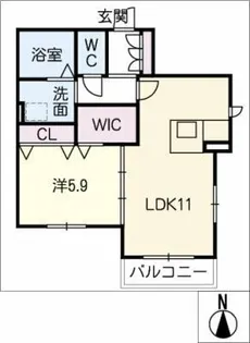 Schon Tal【2階】の間取り