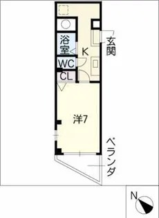 グランデ三州【2階】の間取り