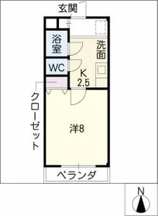 グランドール21【1階】の間取り