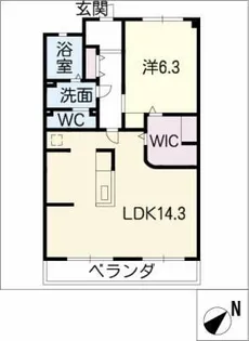 小林ビル【4階】の間取り