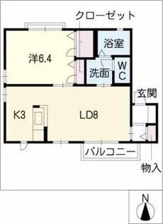 Florentia Ⅲ【1階】の間取り