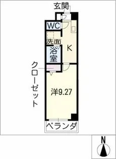 ビバ犬山【5階】の間取り