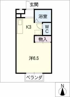 アネックス明和【3階】の間取り