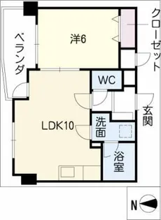 Vivre御器所【4階】の間取り