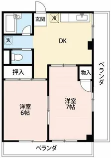 ニュー幸田プラザ【3-E号室】の間取り