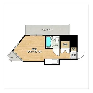 ダイナコート平尾【6階】の間取り