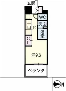 JunriSakurayama【7階】の間取り