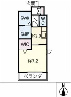 アーバンコート千種【2階】の間取り