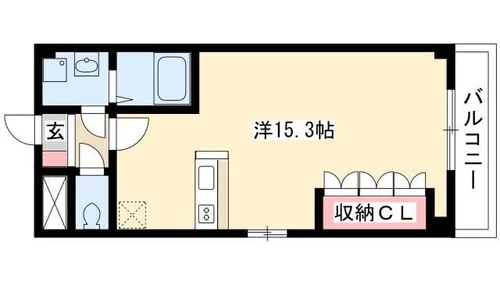 グランドールⅤ【302号室】の間取り