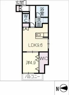 LA・LA【2階】の間取り