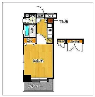 ダイナコートエスタディオ大濠公園【503号室】の間取り