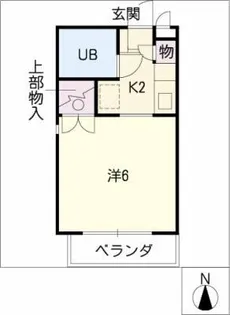 フレンドリーボックス【3階】の間取り