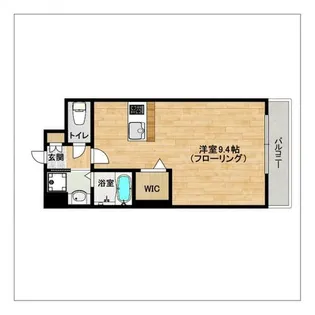 エンクレスト博多駅南GRACE【6階】の間取り