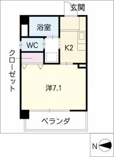 リエス塩釜口【3階】の間取り