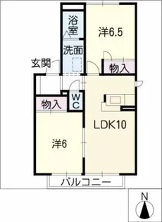 赤坂ヒルズ【1階】の間取り