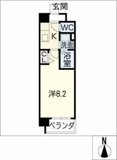 フラワーズドリームⅡ【5階】の間取り