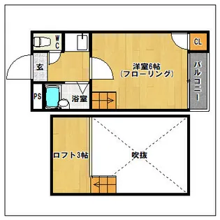 エクストラ21【103号室】の間取り