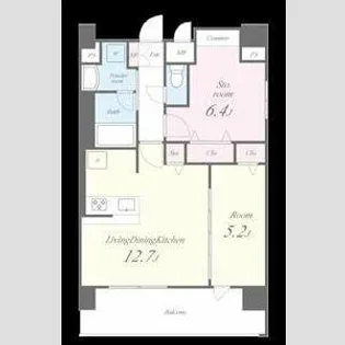 セイワパレス吹上公園【7階】の間取り