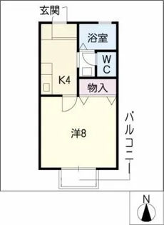 エール・シオン【2階】の間取り