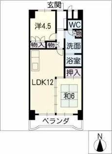 H・S TOWN【1階】の間取り