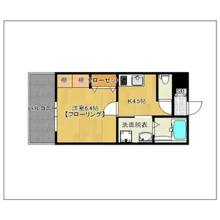 クリスタルハイツ【203号室】の間取り