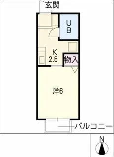エクセルゴウシ【2階】の間取り