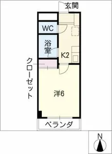 ゴールドグランパス【3階】の間取り