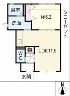 ディアス21【1階】の間取り