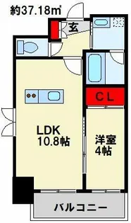 ベルコモンズ【7階】の間取り