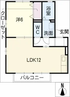 ラッフルズハウス【1階】の間取り