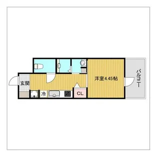 パグーロ西新南(旧 サムティ西新南SQUARE)【3階】の間取り