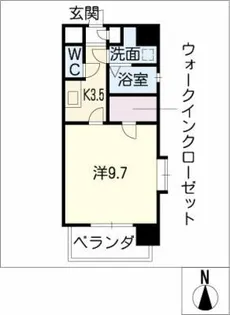 リエス伏見【10階】の間取り