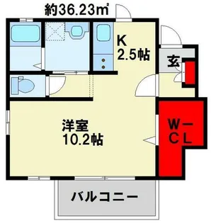 ハーモニーガーデン小文字Ⅱ【1階】の間取り