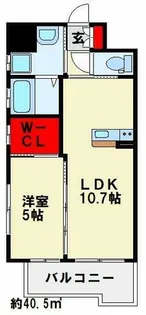 メゾン・ド・プレシューズ【7階】の間取り