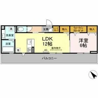 プリムローズ【2階】の間取り