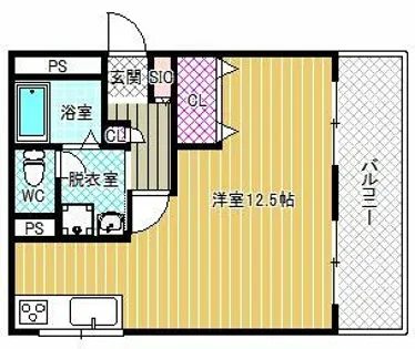 アニスヴェール玉手山【3階】の間取り