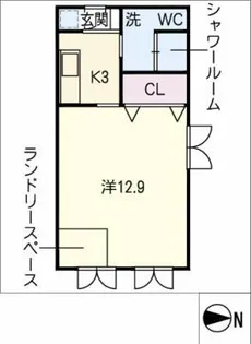 アマルフィー【1階】の間取り